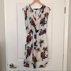 Sleeveless Floral Dress